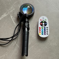 韓国ライト　夕日　　デスクライト　スタンド　サンセットライトの画像