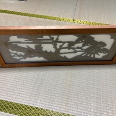 仏間　欄間【ガラス入り】1枚の画像