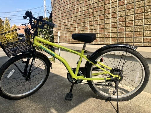 お値下げしました。asahi 自転車24インチ
