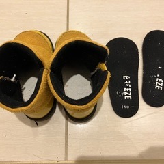 ★ブリーズ　マスタードカラー　ブーツ　14センチの画像