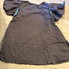 半袖 フリルワンピースの画像