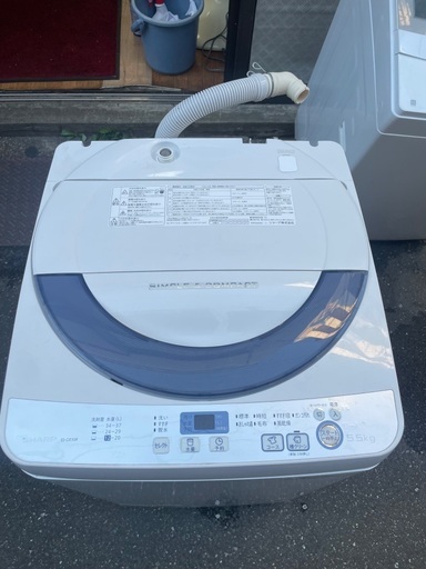 シャープ　全自動洗濯機　2015年製
