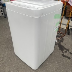 ヤマダ電機　YAMADA　ヤマダホールディングス　全自動電気洗濯機　2021年製　YWM-T50H1　5.0kg　全自動電気　内部クリーニング済　稼働確認済　中古　③の画像