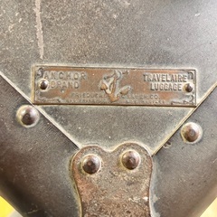 1930年代アメリカアンティーク船旅用サンフランシスコ⭐︎大型スチーマートランクヴィンテージ〈引取り〉の画像