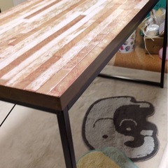 ニトリ　ダイニングテーブル　引き取り限定の画像