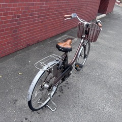 Panasonic 電動アシスト自転車 ブラウンの画像