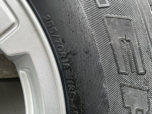 jeep  Wrangler 新車外しホイールタイヤセット4本