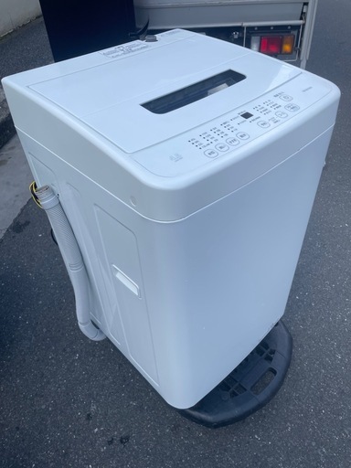 f●t■アイリスオーヤマ・全自動洗濯機4.5kg【IAW-T451】ステンレス槽・ホワイト【2023年製】
