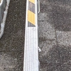 【引き取り限定】中尾アルミ 二連はしご スカイライナー SL型 全長約8m プロ仕様の画像