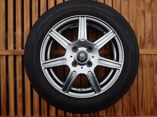 【受付終了しました】★★★ 175/65R15・4本セット・中古アルミホイール+夏タイヤ・フィット等 ★★★