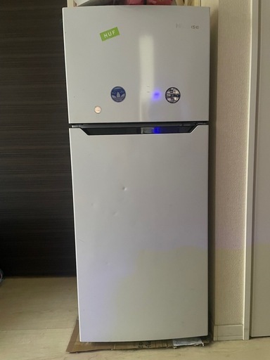 Hisense 2ドア冷蔵庫