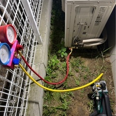 高収入❗️エアコン修理のお仕事❗️未経験大歓迎❗️エアコンガスチャージ❗️夏に思いっきり稼げます❗️の画像