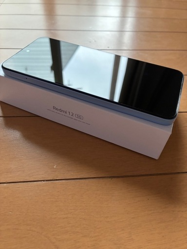 redmi 12 5G 128GB スカイブルー　XIG03SLA SIMフリー