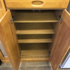 ジャングルジャングル貝塚店　シューズボックス　下駄箱　ミラー付き　大容量　収納力抜群　貝塚市　二色浜　リサイクルショップの画像