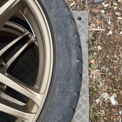 RX-7 RX-8 スカイライン チェイサー. アルミホイル
とタイヤ    の画像