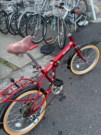 20インチ折りたたみ新中古自転車