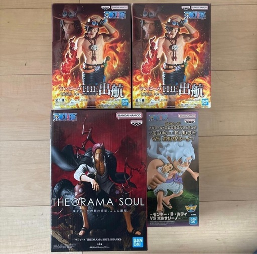 ワンピース　フィギュア4点セット