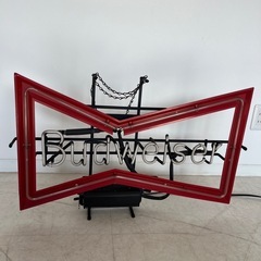 【ネオン管】Budweiser バドワイザー　ネオンサインの画像