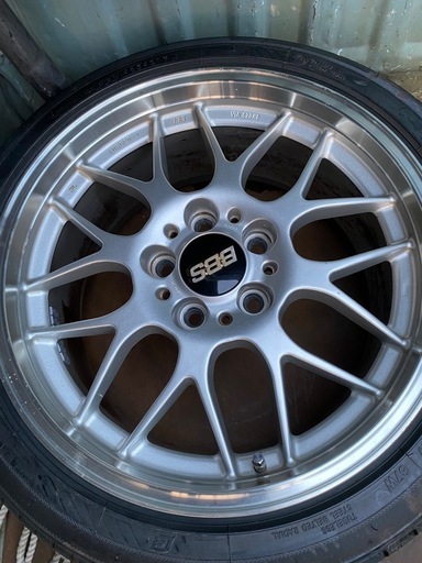 販売決まりました。　BBS  アルミホイール　４本  美品