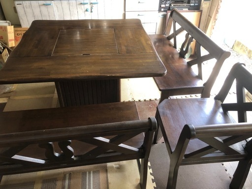 rustic  カリモクダイニングテーブル