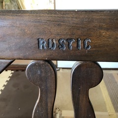 rustic  カリモクダイニングテーブルの画像