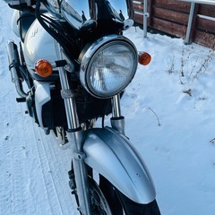 北海道　スズキ　GSX250FX (バリオス) 走行少ない！外装美品！タイヤ前後山あり！社外マフラー付き！バッテリー付き！の画像