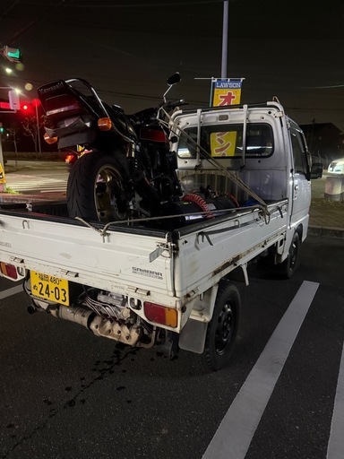 スバル　サンバー　不動