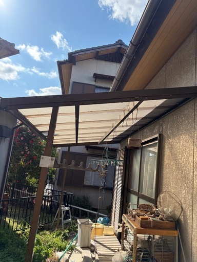 アルミ製テラス屋根