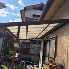 アルミ製テラス屋根の画像