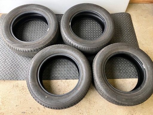 DUNLOP LE MANS V 215/60R16 2021年製 バリ山 サイレントコア ダンロップ ルマン5 エスティマ カムリ クラウン ヴェゼル デリカ CX-3