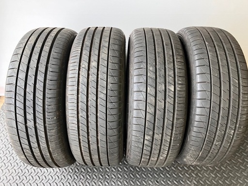 DUNLOP LE MANS V 215/60R16 2021年製 バリ山 サイレントコア ダンロップ ルマン5 エスティマ カムリ クラウン ヴェゼル デリカ CX-3