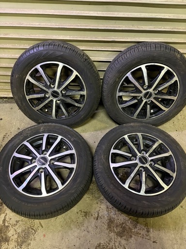 155/65R13 軽自動車バリ山！ (pz2480) 白石のタイヤ、ホイールの中古 