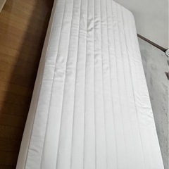 【無印良品】脚付きベッド シングル 状態良好の画像