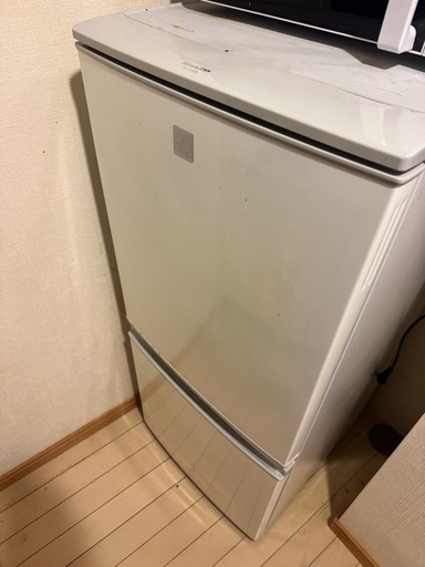 SHARP 冷蔵庫 (137L) 2019年製SJ-14E6-KW