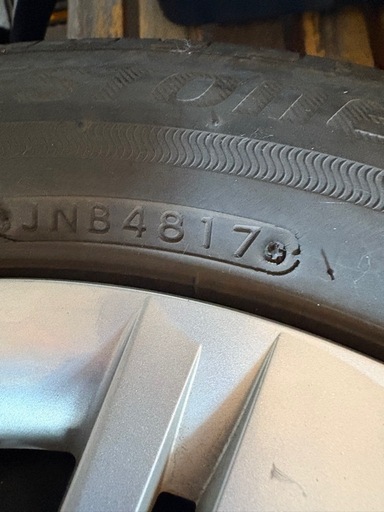 ダイハツ純正　夏タイヤ　155/65R14 純正鉄チン+ホイールキャップ ダイハツ純正 夏タイヤ 155/65R14 純正鉄チン+ホイールキャップ