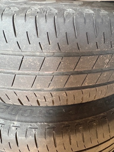 ダイハツ純正　夏タイヤ　155/65R14 純正鉄チン+ホイールキャップ