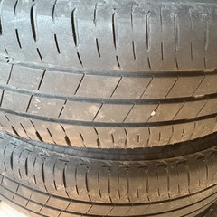 ダイハツ純正夏タイヤ155/65R14 純正鉄チン+ホイールキャップ (ひー断 