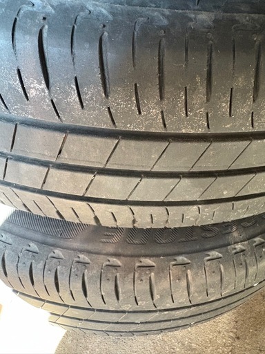 ダイハツ純正　夏タイヤ　155/65R14 純正鉄チン+ホイールキャップ ダイハツ純正 夏タイヤ 155/65R14 純正鉄チン+ホイールキャップ