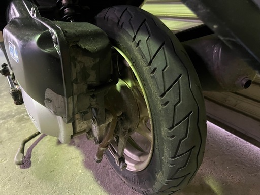 【売約済】実働 BT新品 バリ溝 ホンダ AF68 ディオチェスタ 4スト インジェクション バイク 原付 スクーター