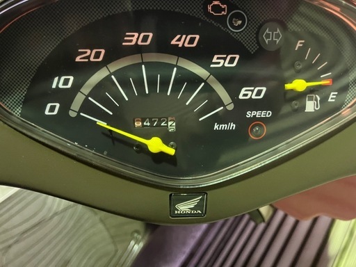 【売約済】実働 BT新品 バリ溝 ホンダ AF68 ディオチェスタ 4スト インジェクション バイク 原付 スクーター