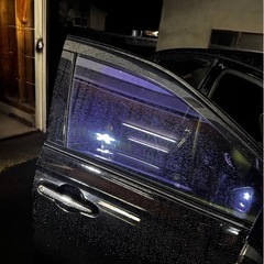 車のガラスフィルム施工