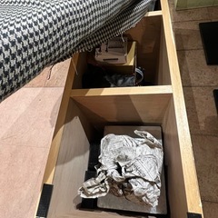 収納付きベンチソファー　　の画像