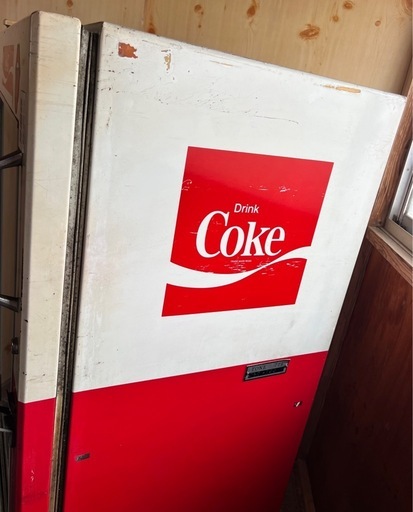 ナショナル NS-168A コカ・コーラショーケース 昭和レトロ 栓抜き付 Yahoo!オークション 美品！ナショナル NS-168A コカ・コーラ 冷蔵