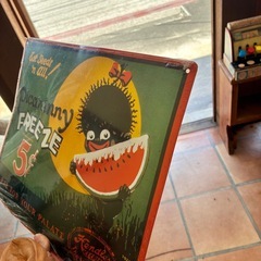 Picaninny Freeze 看板｜1927年復刻 アメリカンヴィンテージ風｜ブリキサインの画像