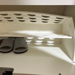IKEA シューズラック　薄型　　大容量３段の画像