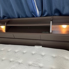 ニトリ　ダブルベッド【4/14販売終了】の画像