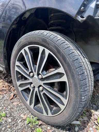 ダイハツ　キャスト　純正ホイールタイヤ　セット４本　15インチ　165/55R15 タイヤ製年2021年
