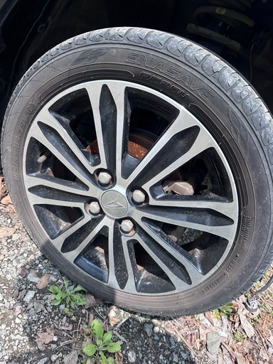 ダイハツ　キャスト　純正ホイールタイヤ　セット４本　15インチ　165/55R15 タイヤ製年2021年