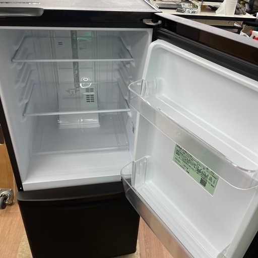 ☆ドリーム荒牧店☆ジモティー割引有☆【クリーニング済み】パナソニック/2ドア冷蔵庫/NR-B14HW-T/118L/2023年製/中古品 ☆ドリーム荒牧店☆ジモティー割引有☆【クリーニング済み