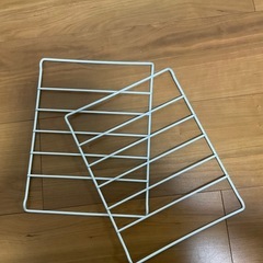 押入れ伸縮ハンガーシェルフ ハンガーラック  ホワイトの画像